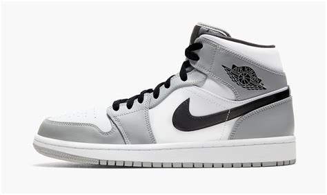 nike air jordan 1 mid grigio fumo